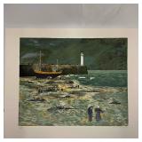 Guy Buffet Rocky Waters Rock Pier Lighthouse Lands