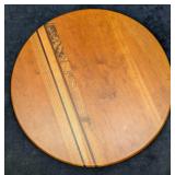 Vintage Wood Round Lazy Susan