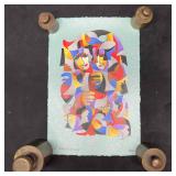 Anatole Krasnyansky Shadows of Grey Serigraph 2004