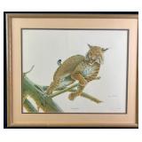 "Kentucky Wildcat" Print Signed Jim Oliver