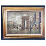 Triumphal Arch Original Painting Art K.Pacino