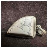 Howlite Jasper 925 Sterling Necklace Pendant D23