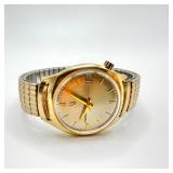 1966 Bulova Accutron 218 Watch with 14k Gold Case