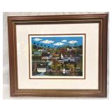 Wooster Scott Signed/Numbered  & Framed "Doc