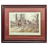 Framed  Pink Of Condition Print By George Wright