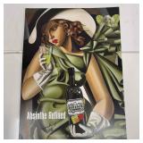Absinthe Refined Ad Poster Homage A De Lempicka???