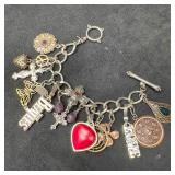 Lucky Brand The Beatles Love Butterfly Cross Heart