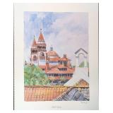 Pat Madden Signed Heart Of The City Print AP 386D