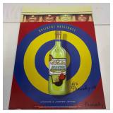 Absinthe Refined Ad Poster Homage A Jasper Johns b