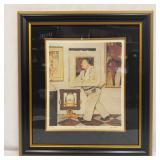 Jim Davis Garfield Meets Rockwell Limited Edition