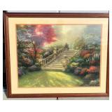 Kinkade "Stairway To Paradise" Signed Lithograph