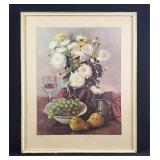 Mid Century Still Life Print By Henk Bos