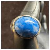 Joseph Esposito Lapis Lazuli Blue Cabochon Sterlin