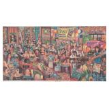 Robert Cenedella S&N Absolut Vodka Print