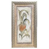 Framed Jennifer Dreznin Tropics Mixed Media