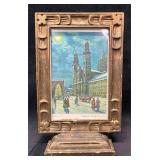 Framed Card Made From An Original By Ernst Geissen