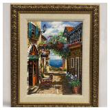 Anatoly Metlan Archway of Red 2006 Serigraph on Wo