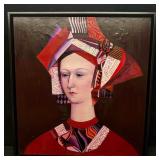 Original Fathulla Shakirov Framed Oil On Canvas