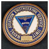 Military Memorabilia Award Plaque Naval Aviation E