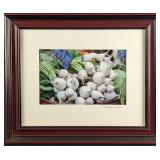 Framed Etta Jean Juge Radishes Photo