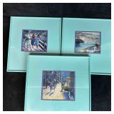 Howard Behrens Offset Lithograph Artwork Set Three