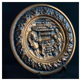 13" Decorative Copper Plate