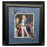Autographed Miley Cyrus Hannah Montana Framed Phot