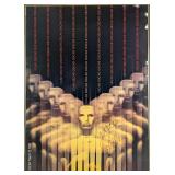 Autographed Whoopi Goldberg Oscars Poster