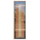 Framed Metropolitan Museum Of Art Hand Dyed Scarf