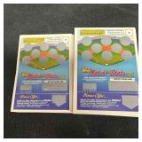 1992 Topps Match the Stats Game Card Unscratched L