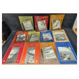 11 1930s 1940s Sportsman Pilot Large Magazines