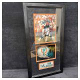 Dan Marino Autograph Signed Photo Card Shadow Box