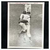 Don Larsen Perfect Game Celebration Yogi Berra Ana