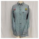 NASCAR Jeff Gordon #24 Vintage Denim T-Shirt Winne