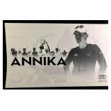 Annika Sï¿½renstam Signed Poster LPGA