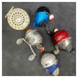 Fishing Reels Lot Zebco and Okuma SLV 56