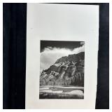 Black and White Fine Art Landscape Photo Print Mou
