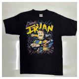 Ernie Irvan Racing Tee NASCAR Vintage Black T-Shir