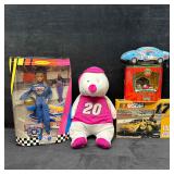 NASCAR Barbie Disney Hot Wheels Toy Collection of