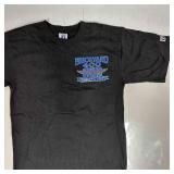 Vintage Logo Seven 7 Brickyard 400 Event Black T-S