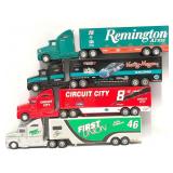 4 Racing Champions 1:64 Replica Nascar Transporter
