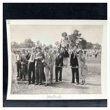Golf Tournament Crowd Photograph Print Spectators