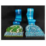 Pair of Florida Virtual Race Medals JB