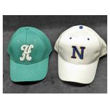 2 Rangers & Huskies Baseball Caps