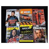 Assorted Tony Stewart Racing Magazines And Books L