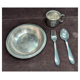 Vintage Denmark Stainless Steel Child