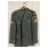 Vintage US Army Military Uniform