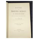 1883 Histoire Troupes Suissses Au Service De Franc