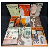 9 Vintage Classic Foxtrot Ziegfeld Follies Sheet M