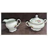 Retired Royal Kent RKT6 Sugar Bowl And Creamer